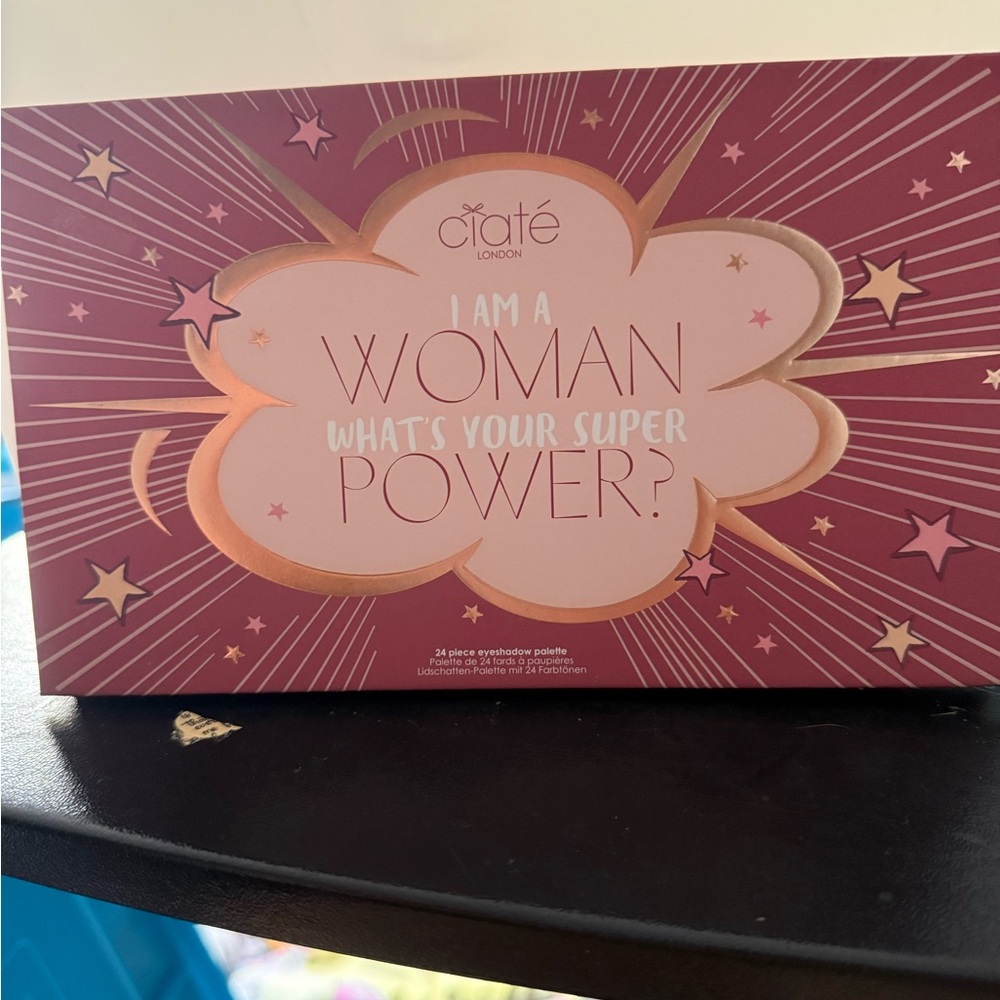 Ciate Pink Eyeshadow Palette Radiant Art Deco Design